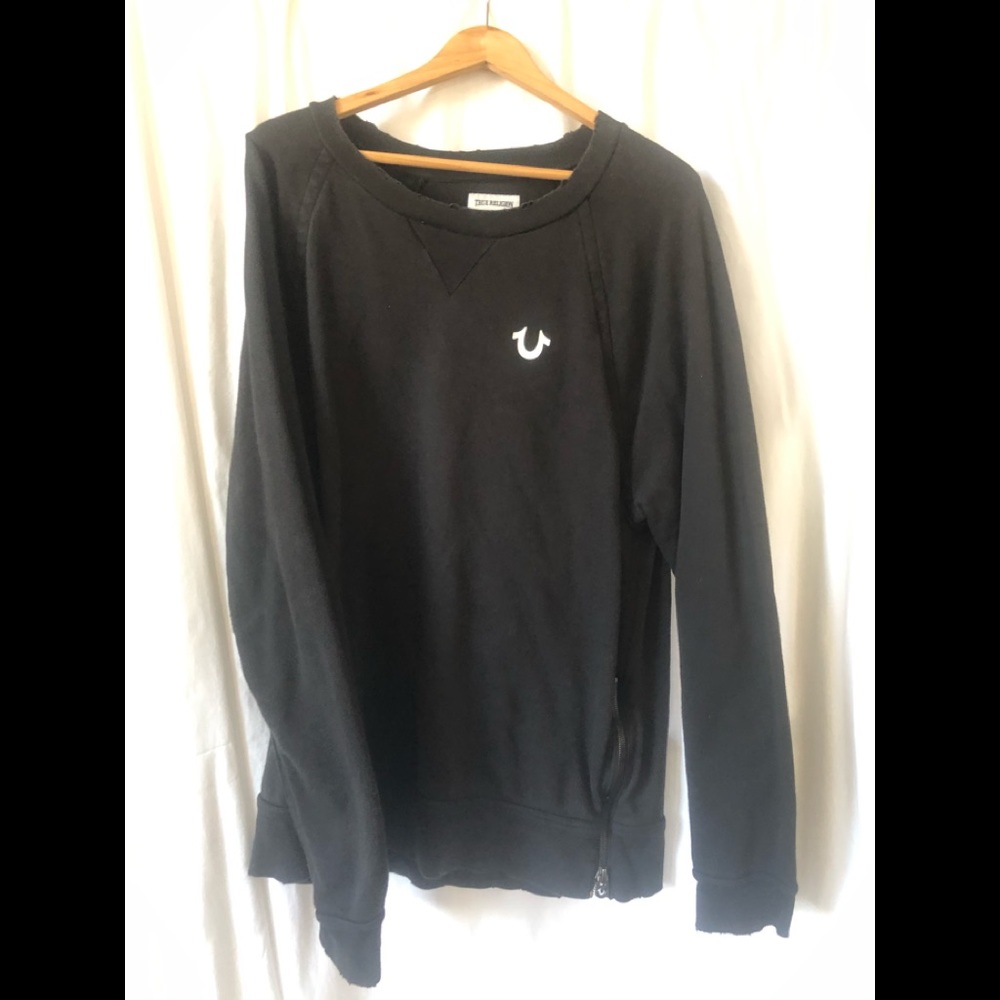 True religion sweater crewneck
